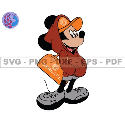 versace mickey mouse|Versace Mickey Mouse Svg .